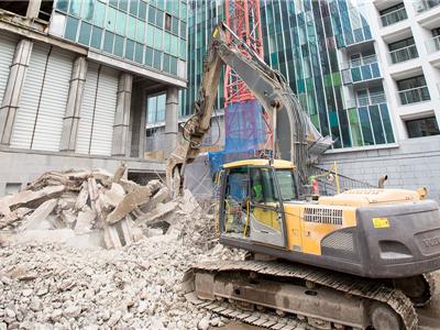 Van Kempen Afbraak RAC toren Brussel