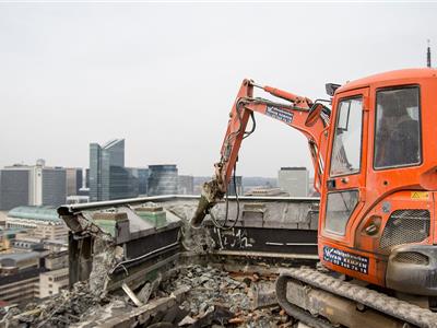 Van Kempen Afbraak RAC toren Brussel