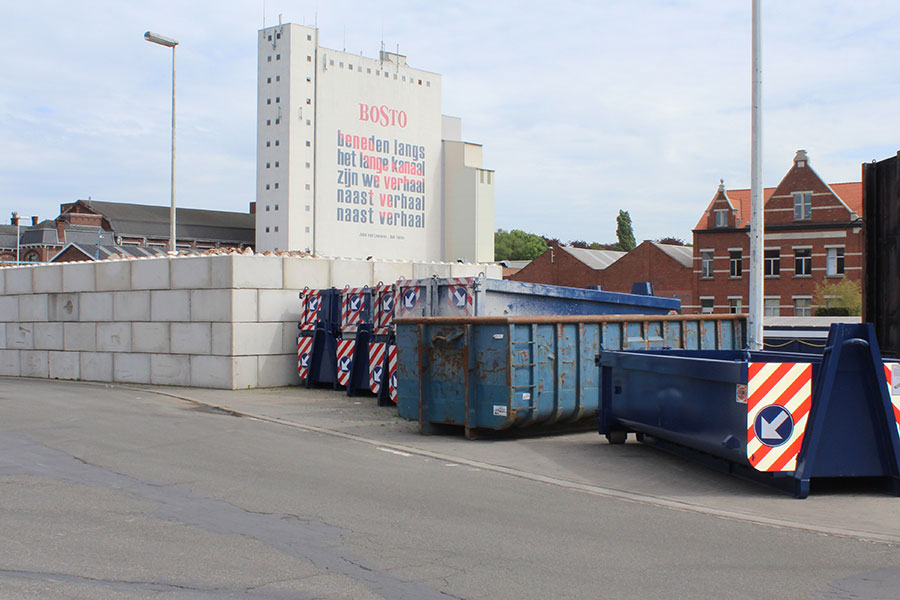 Container recyclage centrum Antwerpen