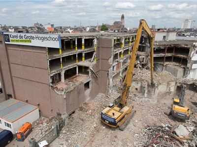 Van Kempen - Afbraak KDG Hogeschool